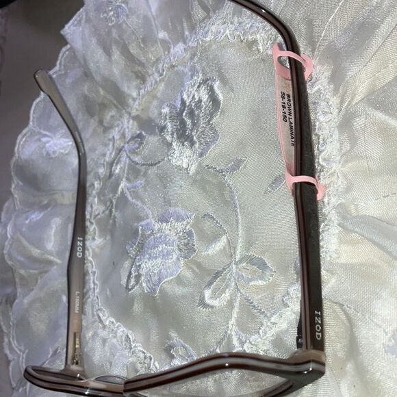 Izod Eyeglass Frames Dark Brown - Picture 6 of 6